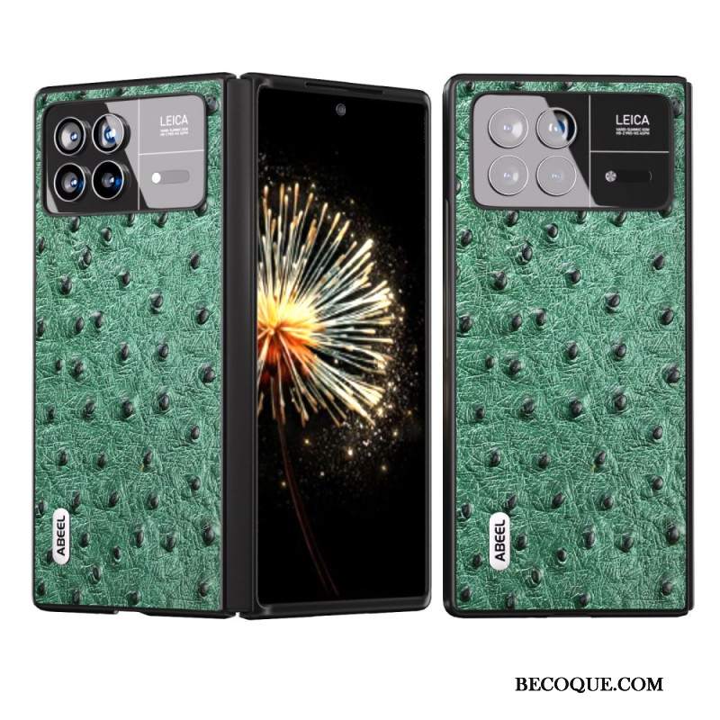 Etui Do Xiaomi Mix Fold 3 Tekstura Strusia Abeel