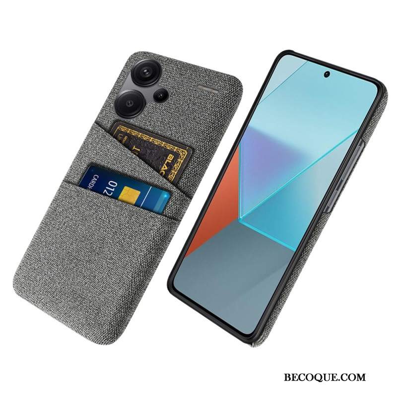 Etui Do Xiaomi Redmi Note 13 Pro Plus 5g Etui Na Karty Materiałowe