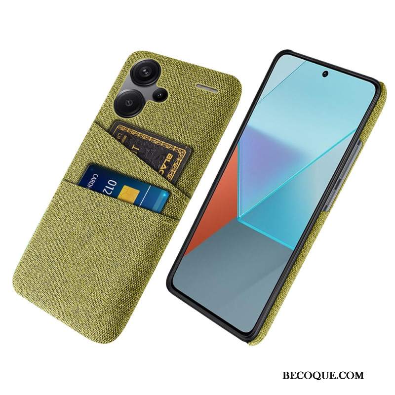 Etui Do Xiaomi Redmi Note 13 Pro Plus 5g Etui Na Karty Materiałowe