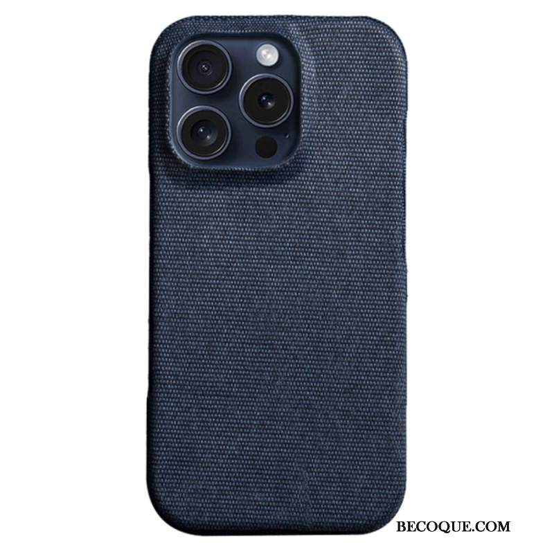 Etui Do iPhone 16 Pro Tekstura Tkaniny