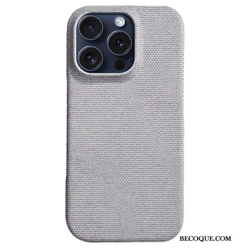 Etui Do iPhone 16 Pro Tekstura Tkaniny