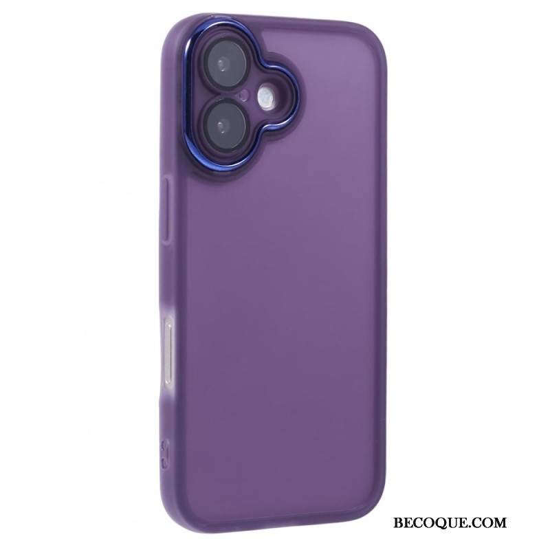 Etui Do iPhone 16 Przezroczysty Kolorowy