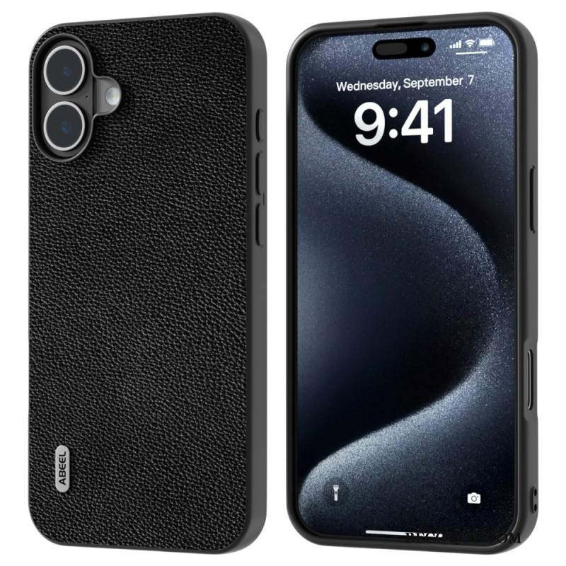 Etui Do iPhone 16 Tekstura Liczi Abeel