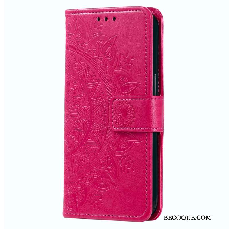 Etui Folio Do Google Pixel 8 Mandala Z Paskiem