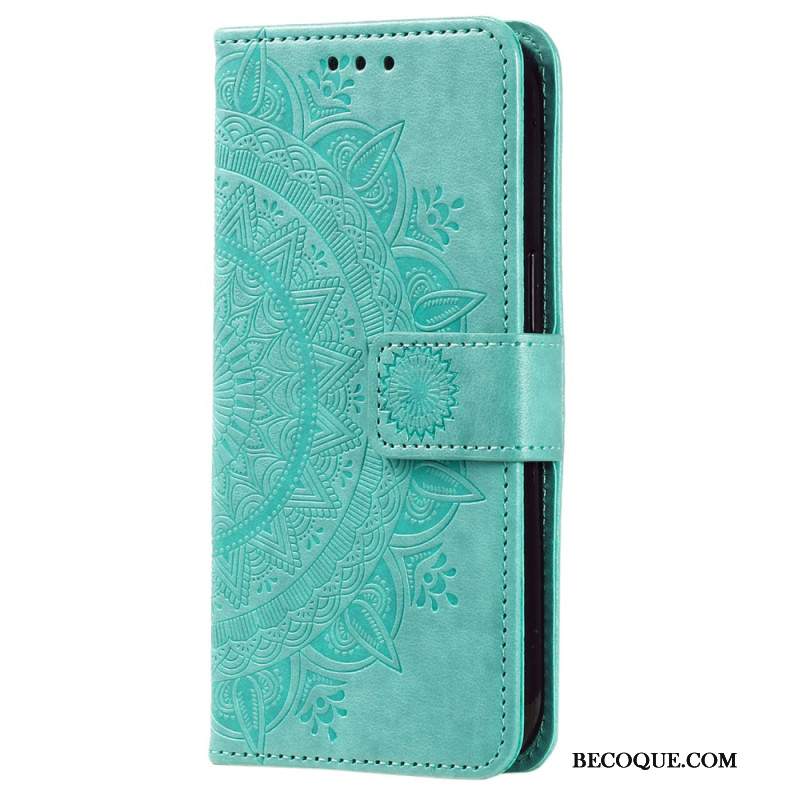 Etui Folio Do Google Pixel 8 Mandala Z Paskiem