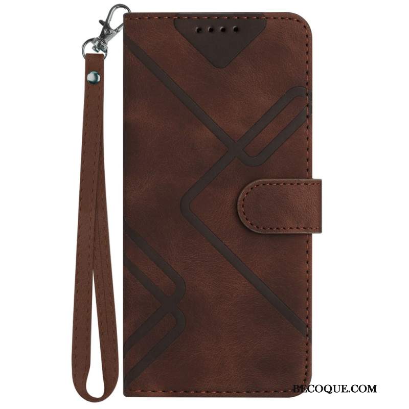 Etui Folio Do Google Pixel 9 Linie Graficzne