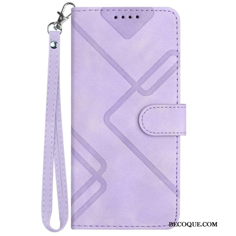 Etui Folio Do Google Pixel 9 Linie Graficzne