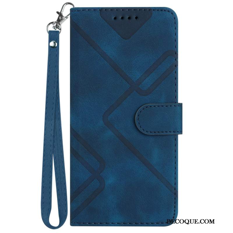 Etui Folio Do Google Pixel 9 Linie Graficzne