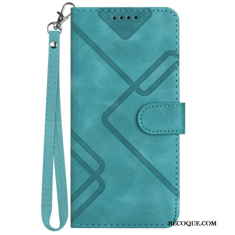 Etui Folio Do Google Pixel 9 Linie Graficzne