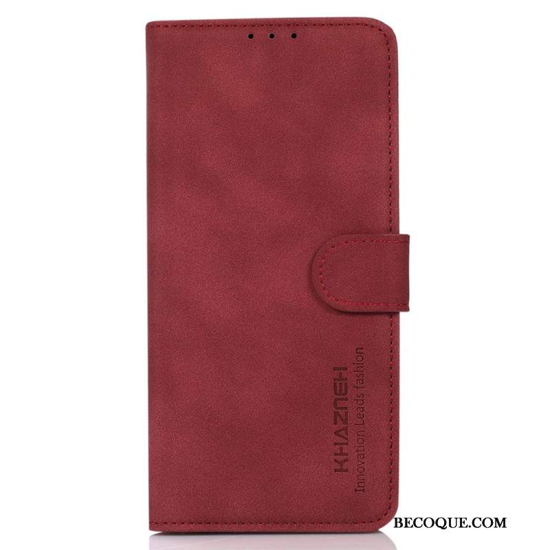 Etui Folio Do Huawei Nova 12s Efekt Zamszu Khazneh