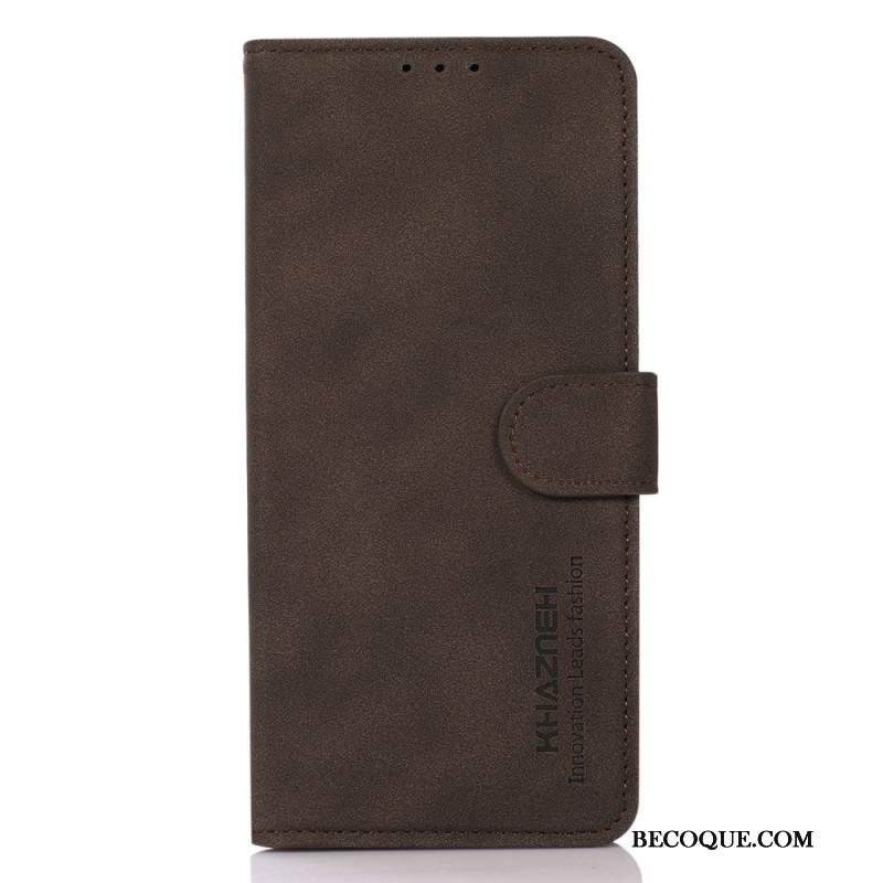 Etui Folio Do Huawei Nova 12s Efekt Zamszu Khazneh