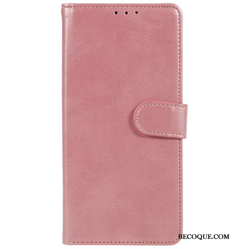Etui Folio Do Huawei Pura 70 Sztuczna Skóra Z Paskiem