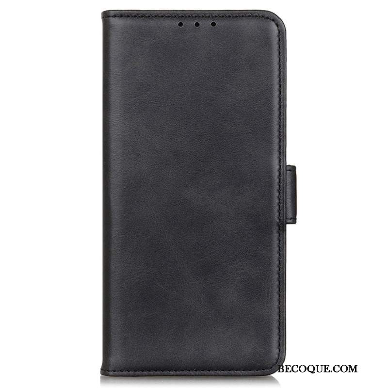Etui Folio Do Oppo Reno 11 5g Klasyczne Podwójne Zapięcie