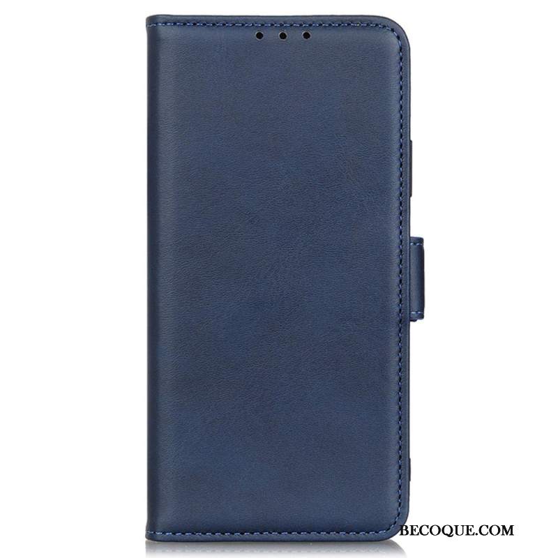Etui Folio Do Oppo Reno 11 5g Klasyczne Podwójne Zapięcie