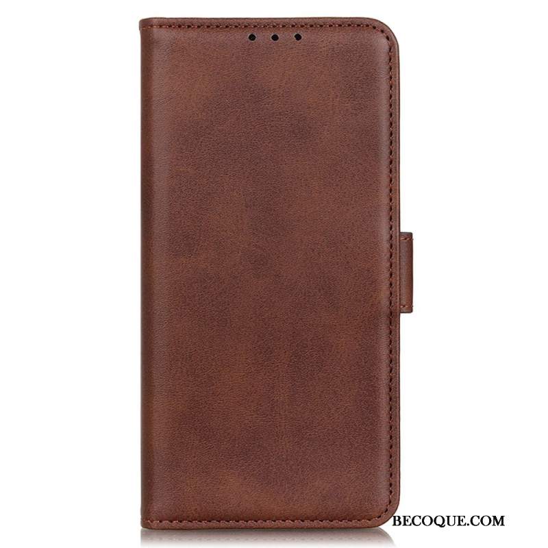 Etui Folio Do Oppo Reno 11 5g Klasyczne Podwójne Zapięcie