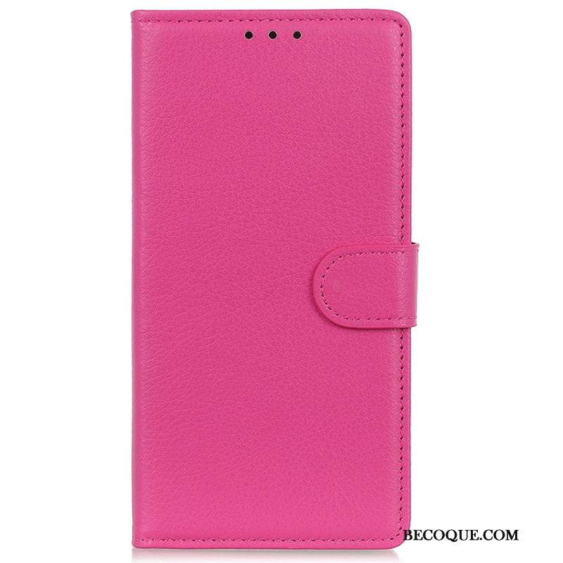 Etui Folio Do Oppo Reno 11 5g Tradycyjna Sztuczna Skóra