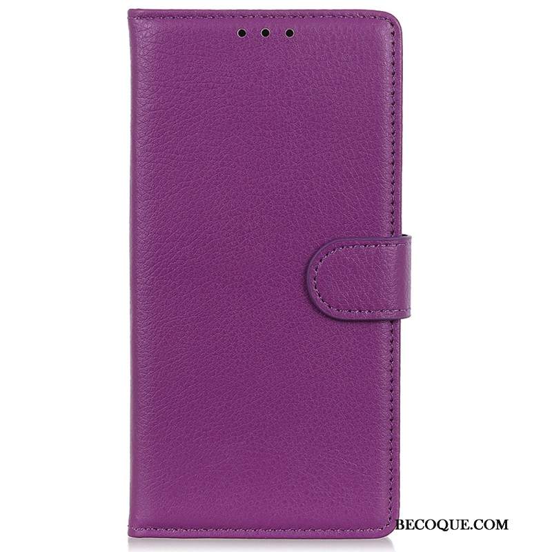 Etui Folio Do Oppo Reno 11 5g Tradycyjna Sztuczna Skóra