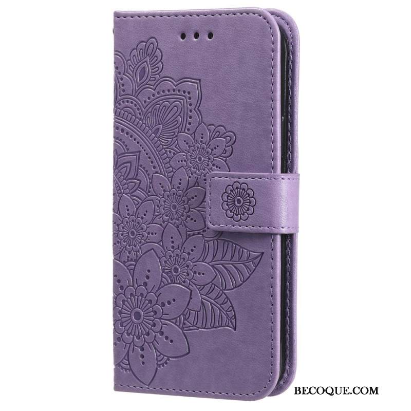 Etui Folio Do Oppo Reno 12 5g Nadruk Mandali Z Paskiem