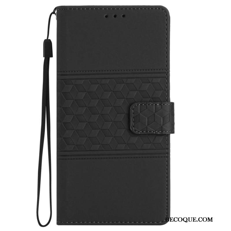 Etui Folio Do Samsung Galaxy A15 5g Fryz Z Paskiem