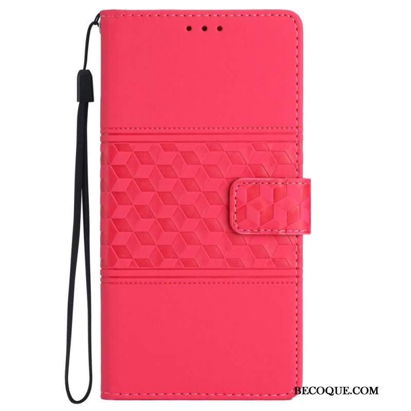 Etui Folio Do Samsung Galaxy A15 5g Fryz Z Paskiem