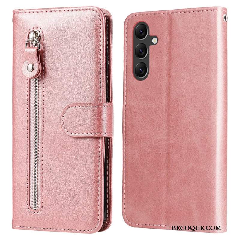Etui Folio Do Samsung Galaxy A15 Przednia Portmonetka
