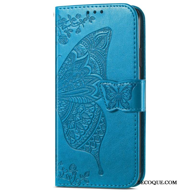 Etui Folio Do Samsung Galaxy A16 5g Barokowy Motyl