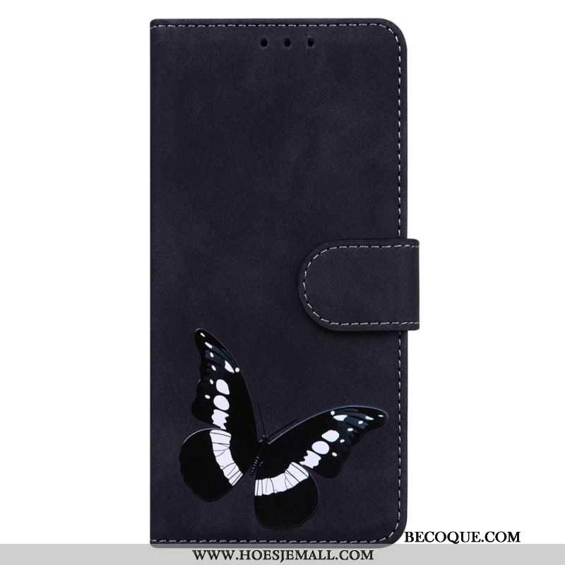 Etui Folio Do Samsung Galaxy S24 5g Motyl Z Paskiem