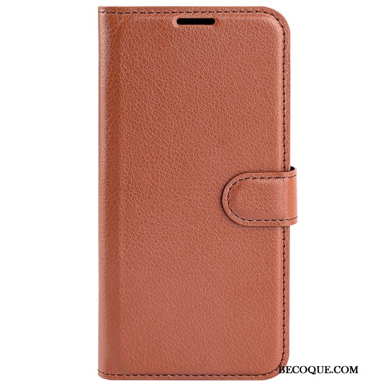 Etui Folio Do Samsung Galaxy S24 5g Sztuczna Skóra Liczi