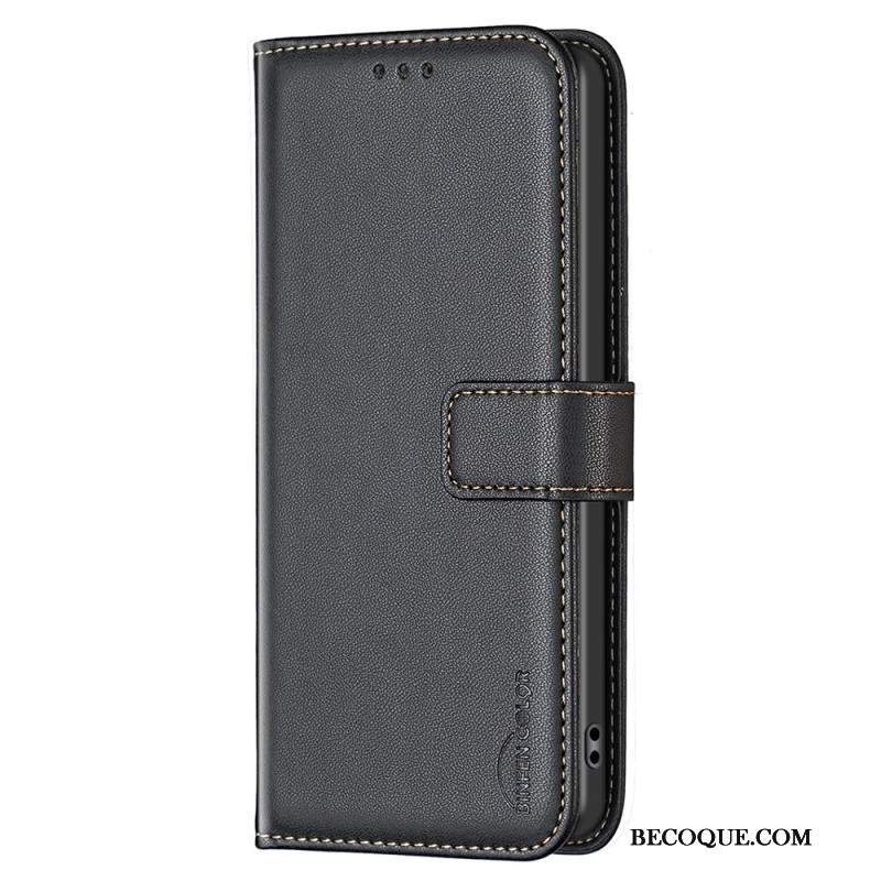 Etui Folio Do Samsung Galaxy S24 Fe Klasyczny Kolor Binfen