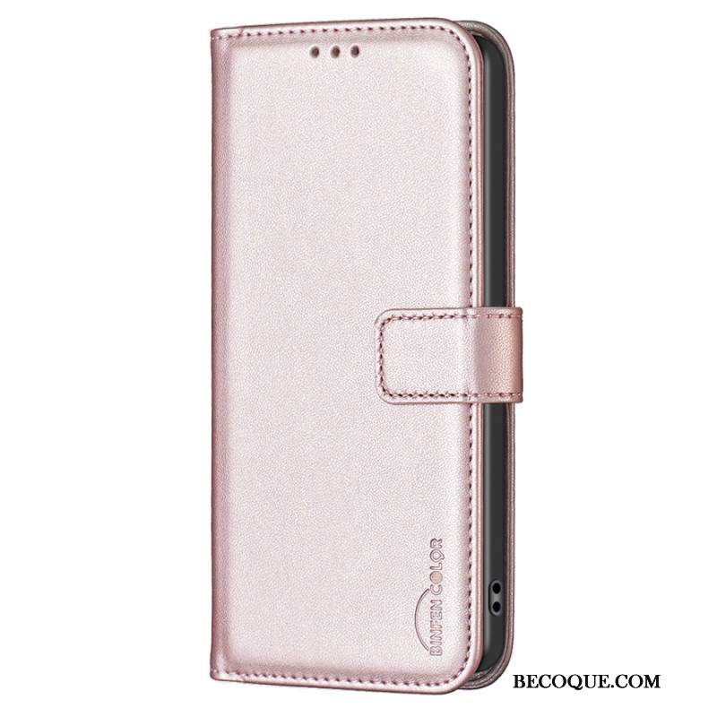 Etui Folio Do Samsung Galaxy S24 Fe Klasyczny Kolor Binfen