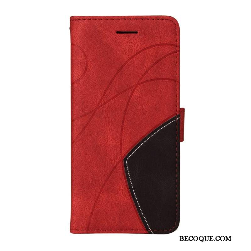 Etui Folio Do Samsung Galaxy S24 Plus 5g Konstrukcja Dwukolorowa