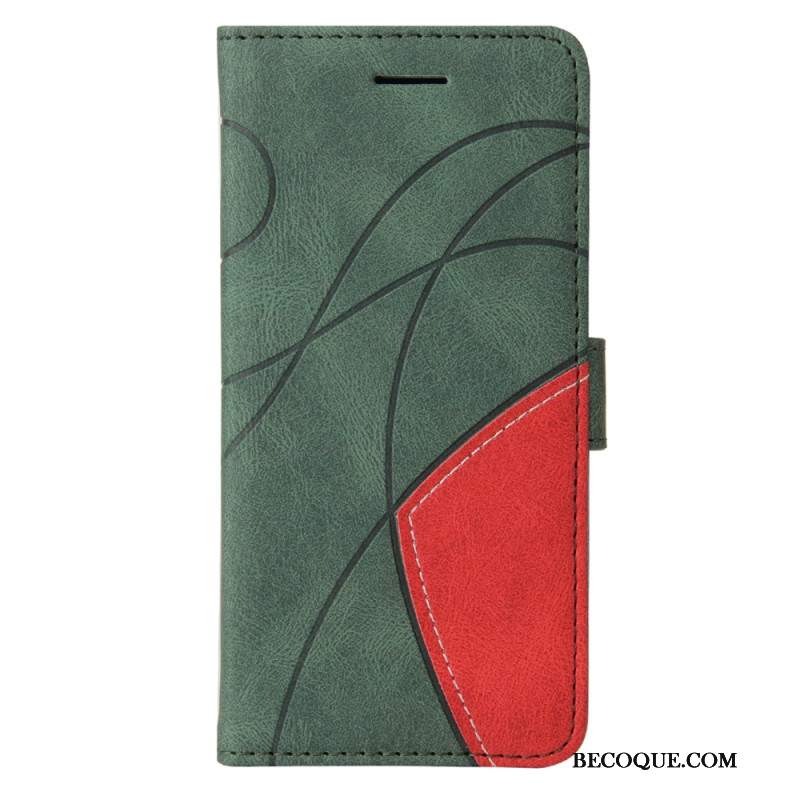 Etui Folio Do Samsung Galaxy S24 Plus 5g Konstrukcja Dwukolorowa