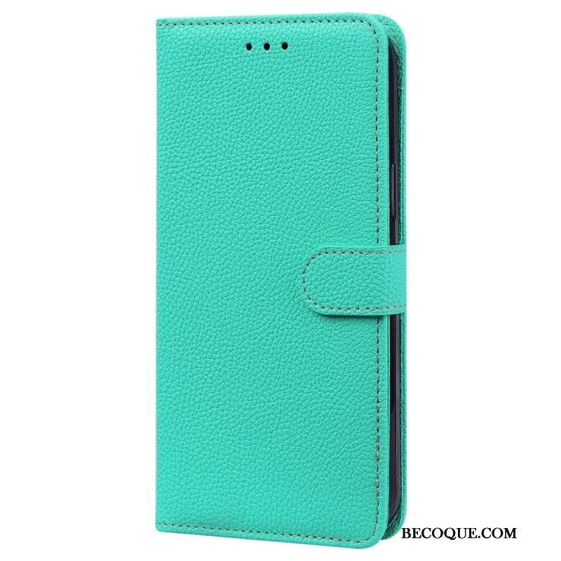 Etui Folio Do Samsung Galaxy S24 Plus 5g Tekstura Liczi