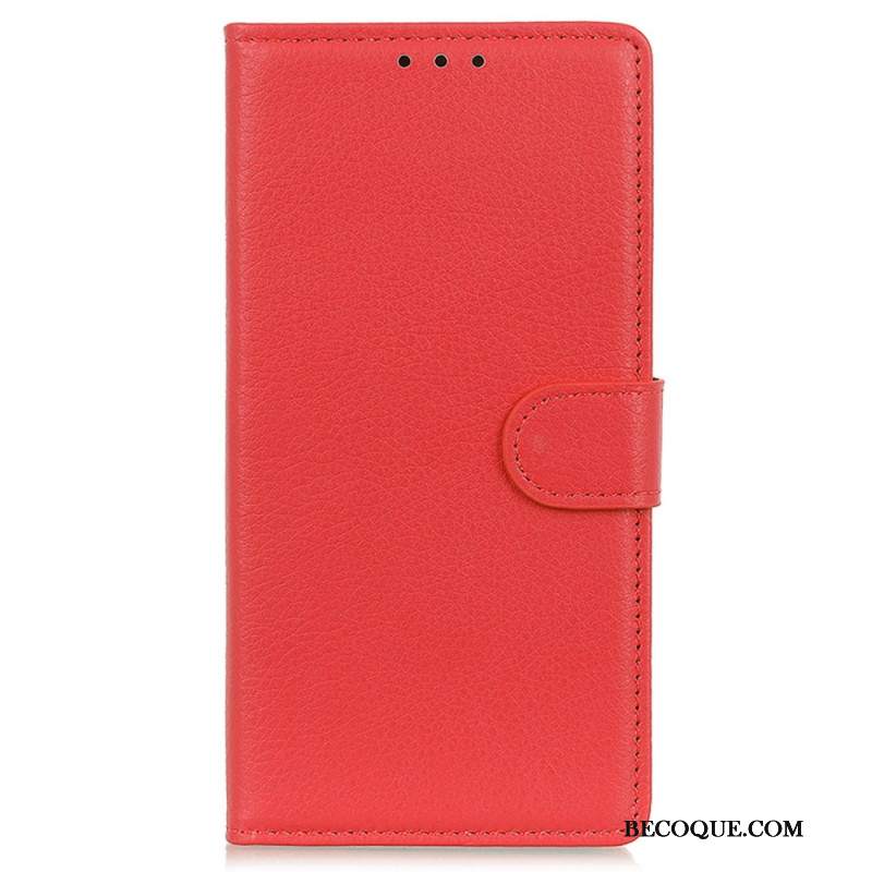 Etui Folio Do Samsung Galaxy S24 Plus 5g Tradycyjna Sztuczna Skóra