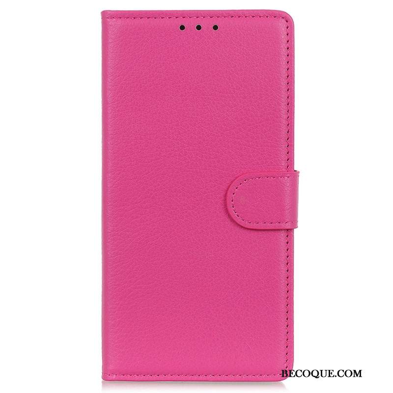 Etui Folio Do Samsung Galaxy S24 Plus 5g Tradycyjna Sztuczna Skóra