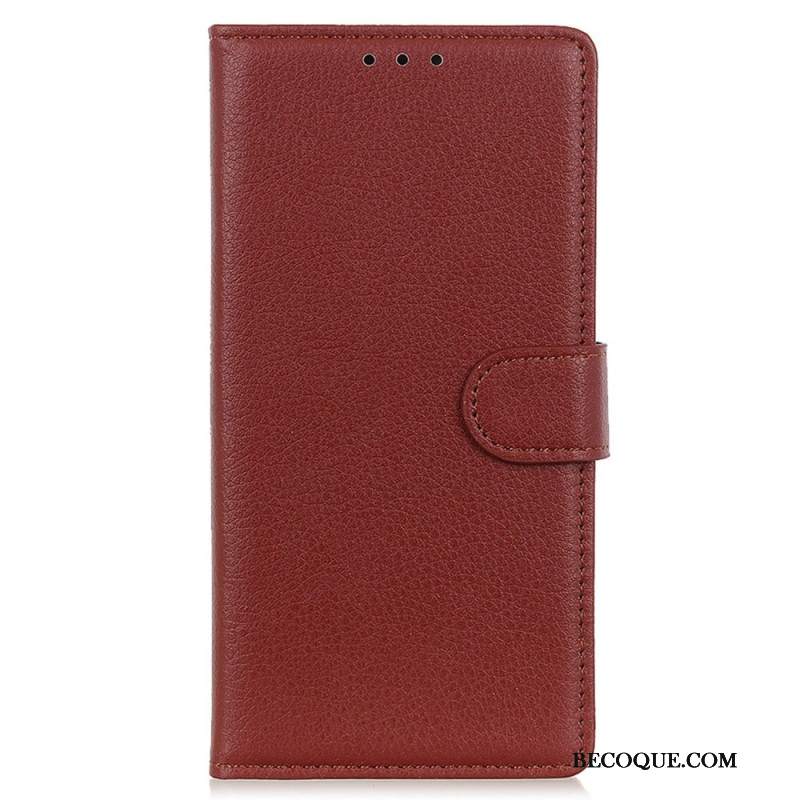 Etui Folio Do Samsung Galaxy S24 Plus 5g Tradycyjna Sztuczna Skóra