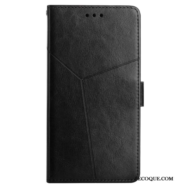 Etui Folio Do iPhone 16 Konstrukcja Paska Y