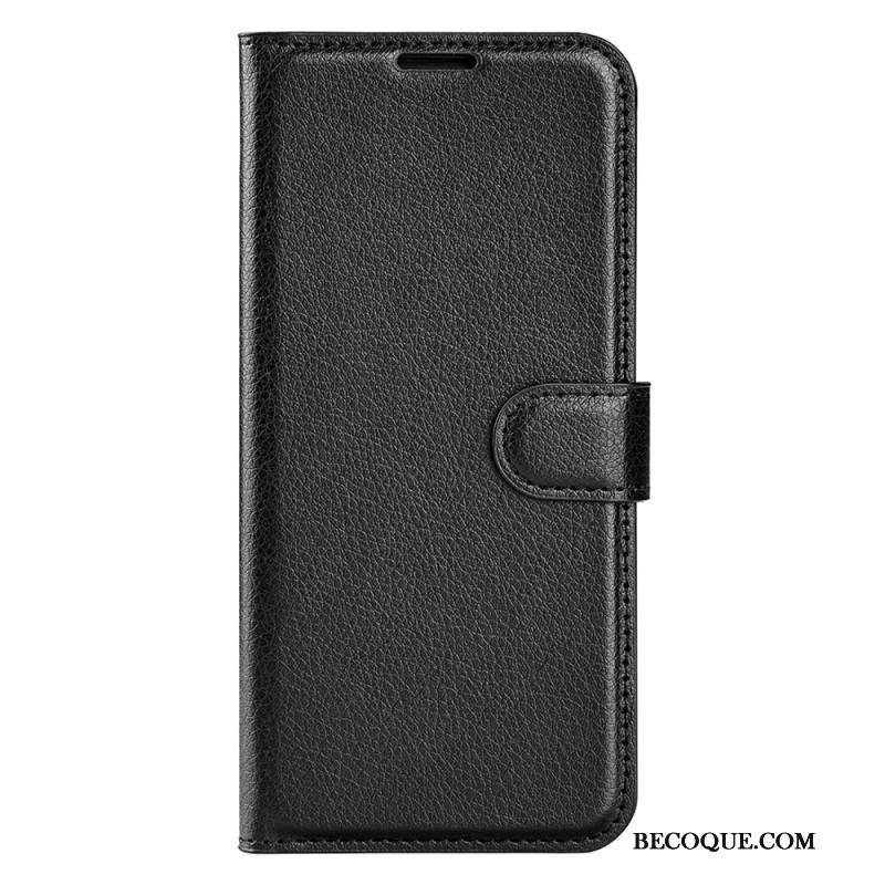 Etui Folio Google Pixel 9 Sztuczna Skóra Liczi Etui Ochronne