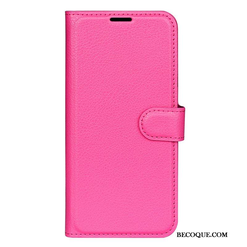 Etui Folio Google Pixel 9 Sztuczna Skóra Liczi Etui Ochronne
