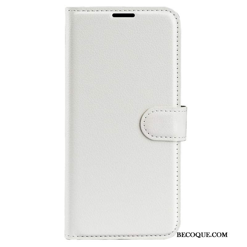 Etui Folio Huawei Nova 11 Pro Klasyczna Sztuczna Skóra Litchi