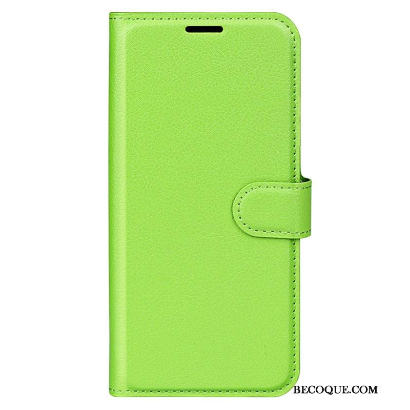 Etui Folio Huawei Nova 11 Pro Klasyczna Sztuczna Skóra Litchi