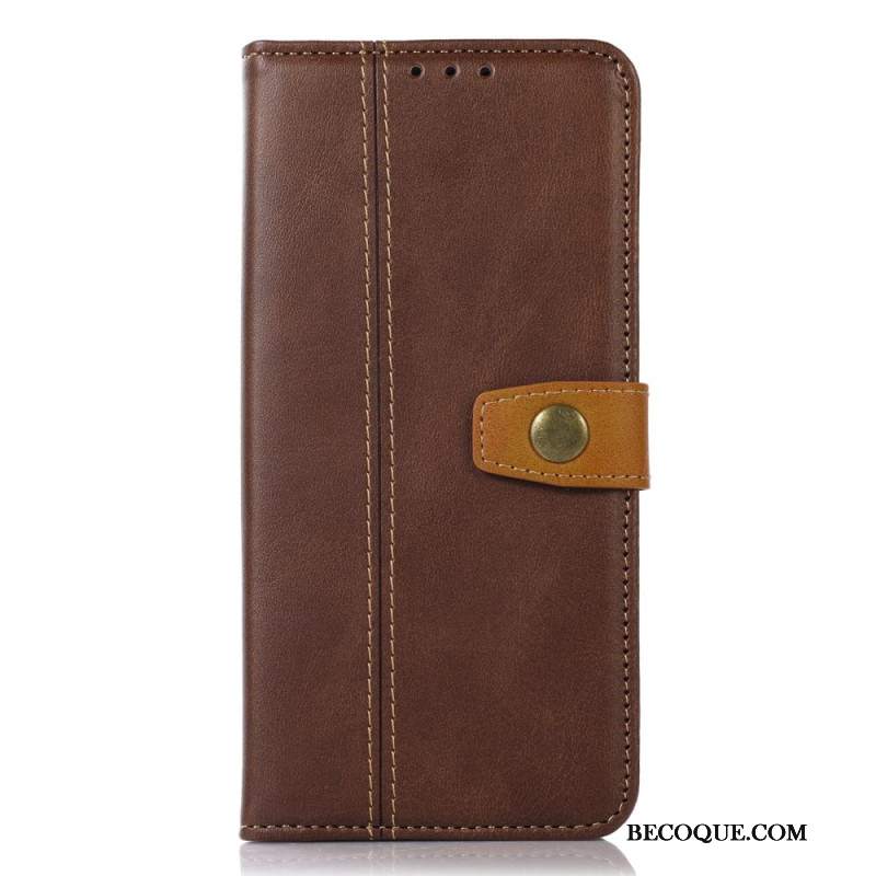 Etui Folio Huawei Nova 11 Pro Tekstura Łydki Etui Ochronne