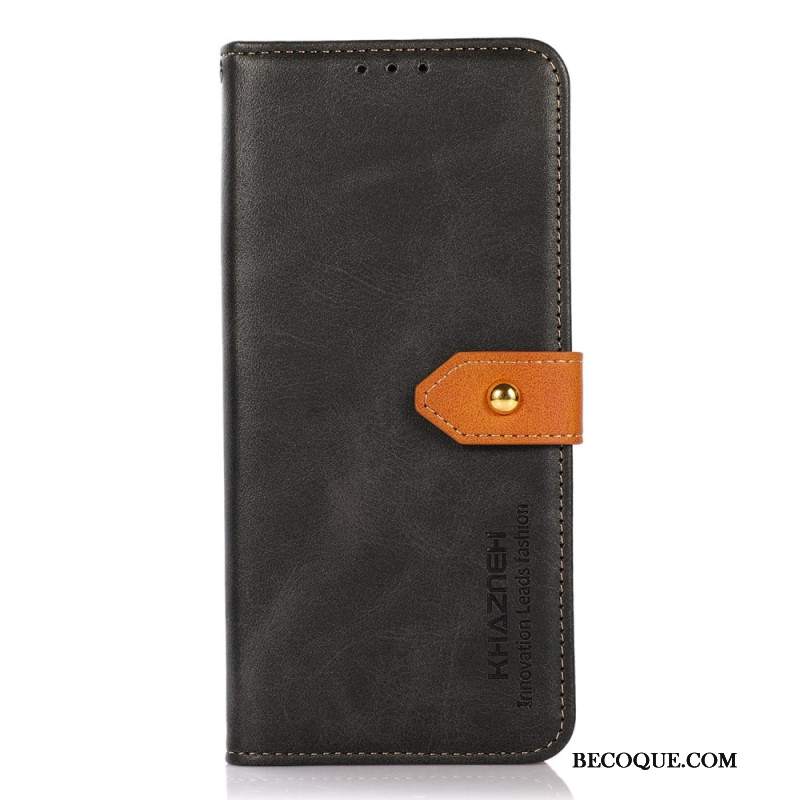 Etui Folio Huawei Nova 11 Pro Złota Zapinka Khazneh Etui Ochronne