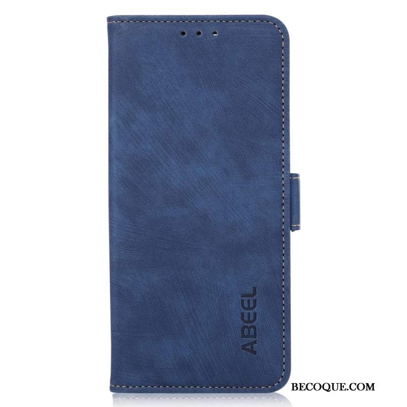 Etui Folio Huawei Nova 12s Efekt Zamszu Abeel