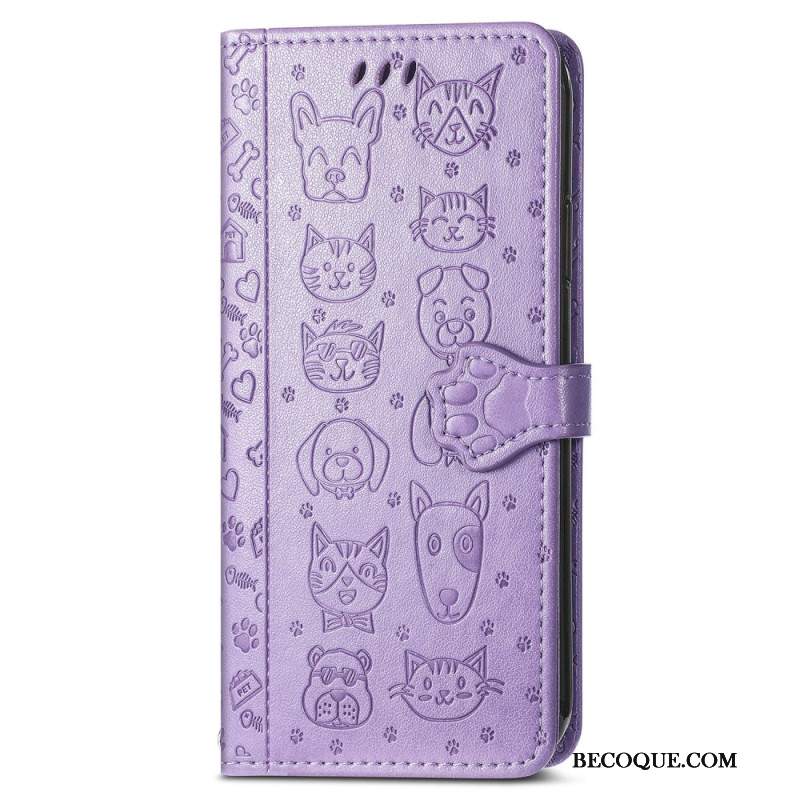 Etui Folio Huawei Pura 70 Psy I Koty Etui Ochronne