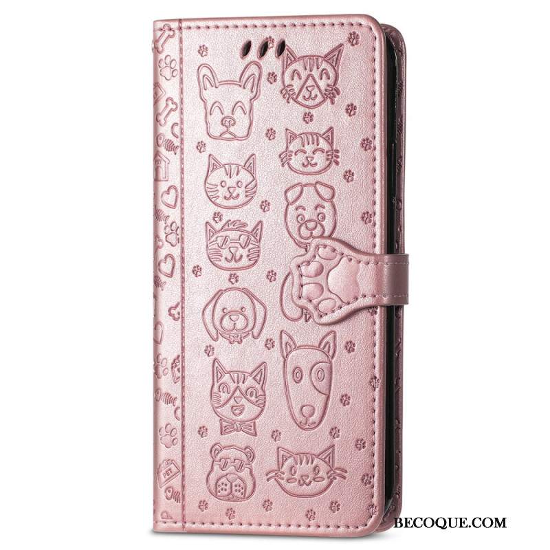 Etui Folio Huawei Pura 70 Psy I Koty Etui Ochronne