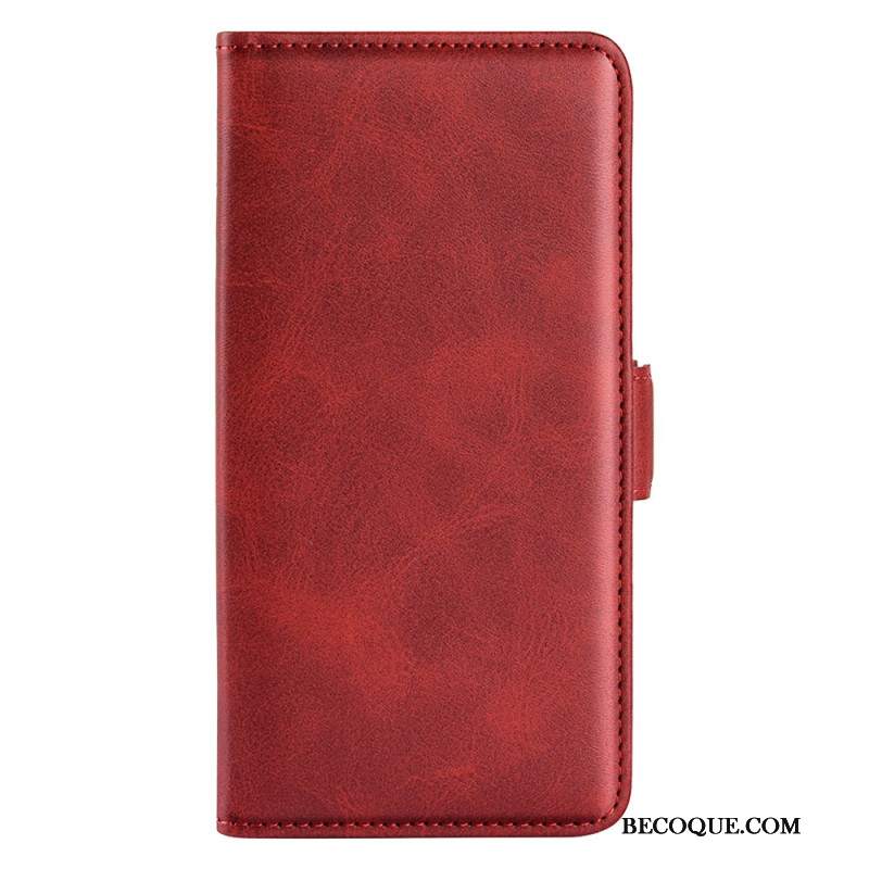 Etui Folio Motorola Edge 50 Fusion Podwójne Zapięcie Etui Ochronne