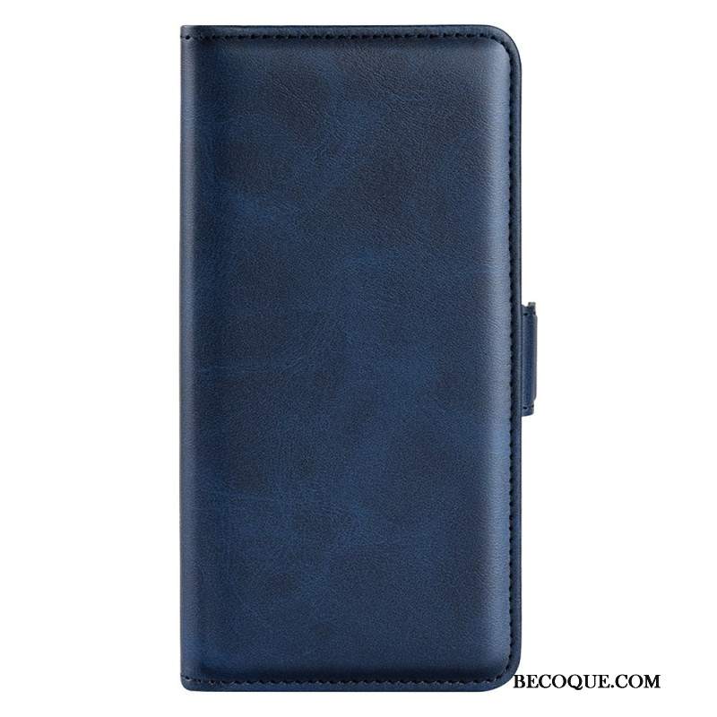 Etui Folio Motorola Edge 50 Fusion Podwójne Zapięcie Etui Ochronne