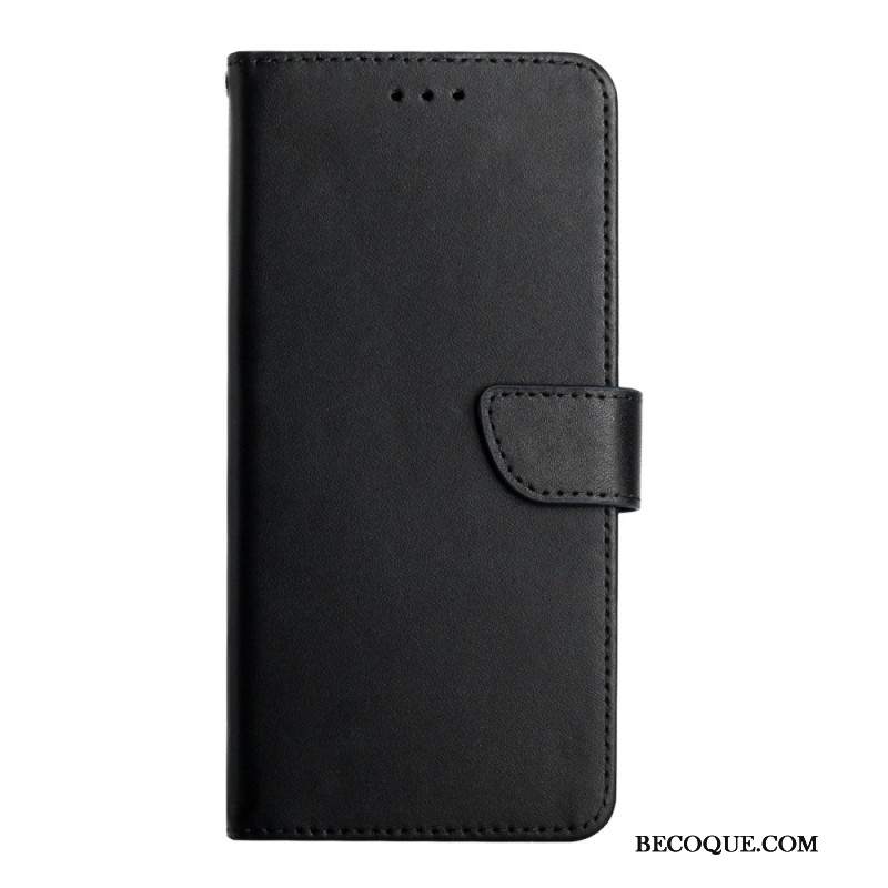 Etui Folio Motorola Edge 50 Neo Skóra Nappa Etui Ochronne