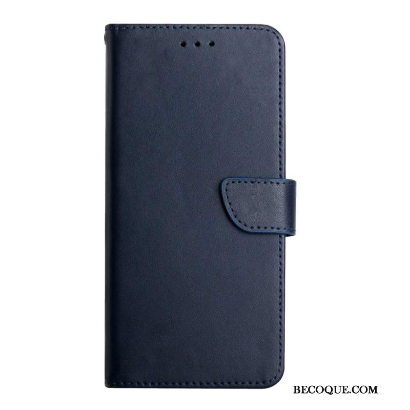 Etui Folio Motorola Edge 50 Neo Skóra Nappa Etui Ochronne